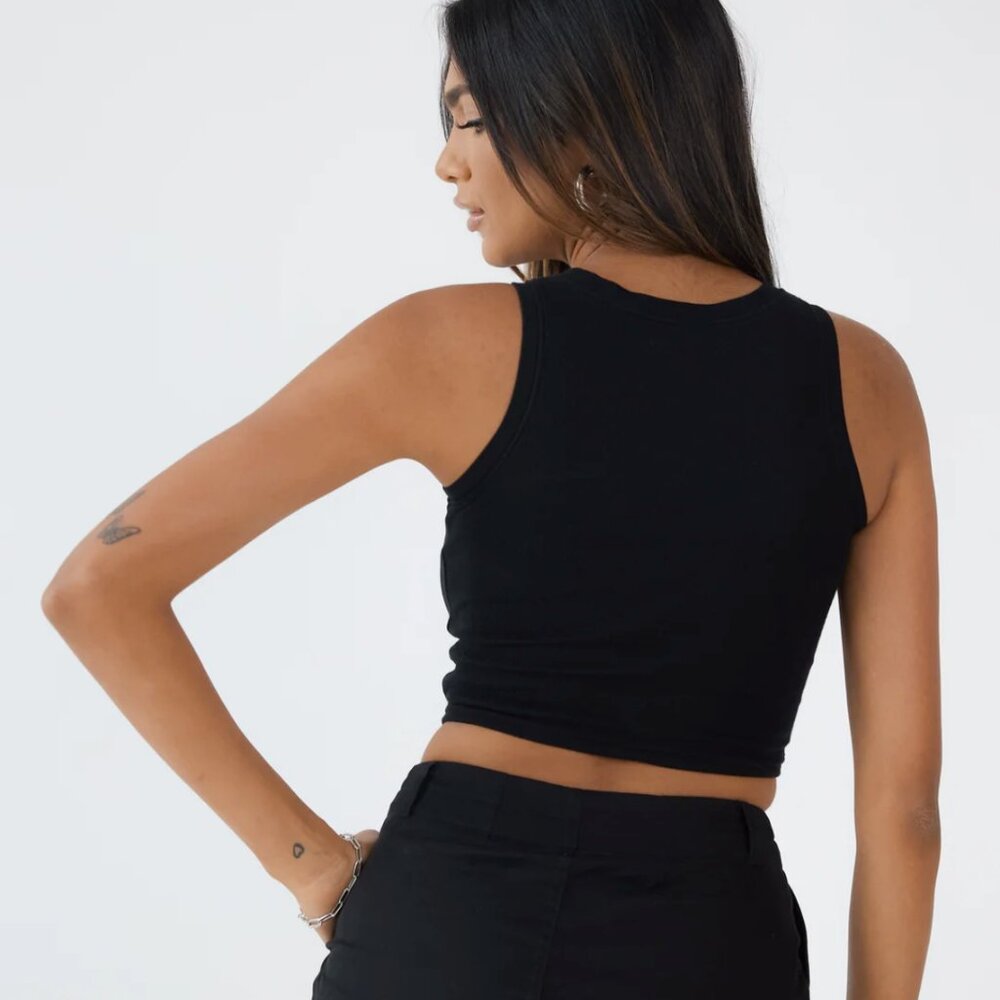 Black Racerback Brami - Picture 2 of 2